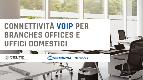 Connettività voip per branches offices e uffici domestici